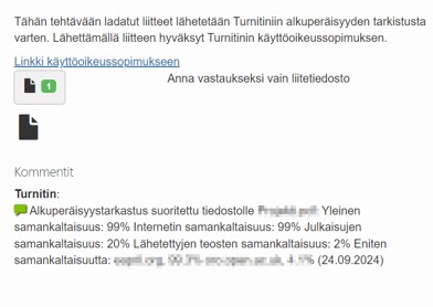 Turnitin kayttooikeus