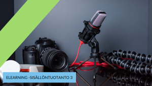 Elearning -sisällöntuotanto 3: tekninen toteutus