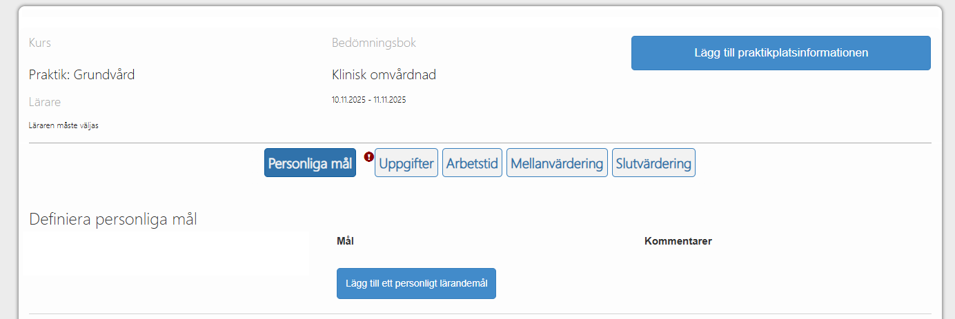 Bedömningsbokens struktur