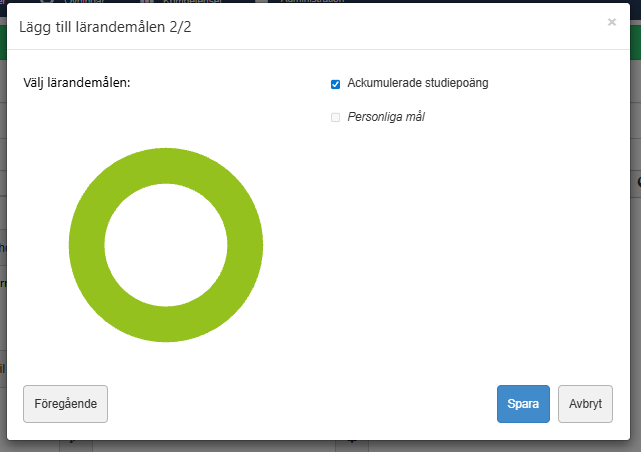 Koppla övningen till studiepoäng via bedömning